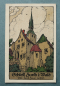 Preview: AK Furth i Wald / 1920-1940 / Monogramm B / Künstler Stein Zeichnung / Schloss / 1863 durch Feuer zerstört / Litho Lithographie